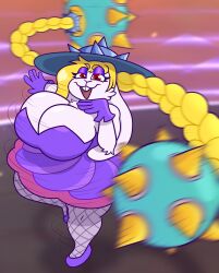 anthro big_breasts breasts dapper_little_arts female hariet_(mario) mario_(series) super_mario_odyssey thick_thighs wide_hips