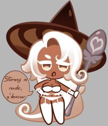 latte cookie (cookie run) from cookie run