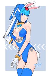 bunnysuit fairy_leviathan mega_man mega_man_x_dive mega_man_zero rikka2020 tagme