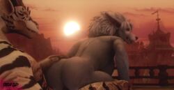 1boy 1girls 3d animated anthro_on_anthro anthro_penetrated anthro_penetrating blizzard_entertainment dracthyr evening fangs female furry interspecies large_ass large_breasts male male/female mp4 reptile_humanoid scalie sound straight sunset thick_thighs video warcraft werewolf werewolf_girl white_fur wolf_girl worgen worgen_female world_of_warcraft