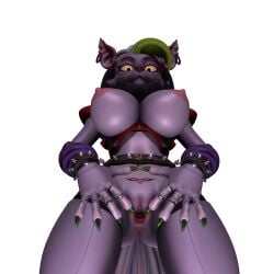 3d 3d_(artwork) 3d_artwork 3d_model big_ass big_breasts female female_only five_nights_at_freddy's five_nights_at_freddy's:_security_breach fnaf mayosplash no_bra no_panties roxanne_wolf_(fnaf) roxanne_wolf_(mayosplash) scottgames showing_pussy steel_wool_studios