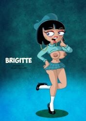 bare_chest cleavage high_heels nipples phineas phineas_and_ferb sandybelldf tagme