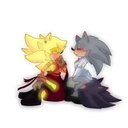 fuck_and_suck furry grey_fur kyofu_(sonic.exe) lying males_only purple_fur sonic.exe_(series) threesome yellow_eyes yellow_fur yokubo_(sonic.exe)