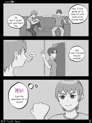 2boys comic english_text page_1 sitting sweetpotat0 tagme text