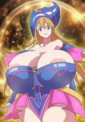 1girls breast_expansion dark_magician_girl duel_monster female r19r19r19r yu-gi-oh!