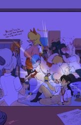 Blonde Female Rule 34 Image