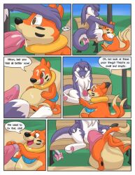 anthro balls belly big_balls big_penis bodily_fluids border buizel cock_vore comic cum cum_filling cum_in_mouth cum_inflation cum_inside cumflation digital_media_(artwork) duo dweet-tea ejaculation english_text erection fellatio feral fur generation_4_pokemon genital_fluids genitals inflation male male/male mammal nintendo nude oral oral_penetration orgasm paws penetration penile penis pokemon pokemon_(species) saliva sex smile speech_bubble tail text tongue vore vore_sex white_body white_border white_fur