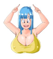 1girls big_breasts breasts dragon_ball female female_only maron panarandom solo