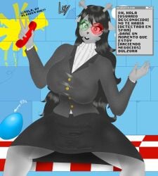 1girls 2d anthro anthro_female anthro_only big_ass big_breasts clothing deltarune deltarune_chapter_2 female female_only furry furry_female furry_only horny_female humanoid humanoid_female humanoid_only loycrift mammal mammal_humanoid noelle_holiday solo spamelle undertale_(series)