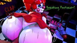 1boy 1boy1girl 1girls 3d 3d_(artwork) animatronic ass baby_(fnafsl) big_ass circus_baby circus_baby_(fnaf) circus_baby_(sausagesspicy) digital_media_(artwork) eyebrows eyelashes eyes female female_focus five_nights_at_freddy's five_nights_at_freddy's:_help_wanted five_nights_at_freddy's:_sister_location fnaf green_eyes half-closed_eyes huge_ass huge_breasts human humanoid large_ass large_breasts legs light-skinned_female light_skin lips looking_back machine male male/female moldy_bread_(artist) red_hair robot robot_girl robot_humanoid sausagesspicy sausagesspicy_(artist) scottgames sex sister_location straight twintails white_body white_skin wide_hips