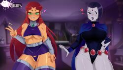raven (dc) from cartoon network by milkitty