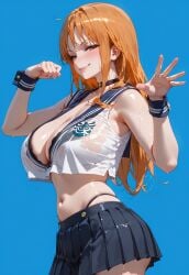 ai_generated enjisd female female_only nami_(one_piece) one_piece