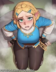 ai_generated female female princess princess_zelda ryogangg the_legend_of_zelda zelda_(breath_of_the_wild)