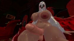 1futa 3d animated blush bom39 curvaceous foreskin futa_only futanari futapound ghost ghost_costume ghost_futa ghost_girl huge_breasts self_upload smile tagme throbbing_penis video vr vrchat vrchat_avatar vrchat_media vrchat_model white_sheets