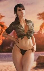 quiet (metal gear) from metal gear solid by leonyash3d
