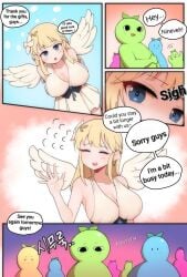 angel angel_wings big_balls big_breasts big_nipples big_penis big_penis_adoration blonde_hair blowjob blowjob_face blue_eyes bored buff_male busty carrying carrying_partner carrying_position chubby chubby_female clothed comic comic_page creeeen cuckold cum cum_in_pussy cum_inside drooling earrings ejaculation ejaculation_while_penetrated fake_smile forest_background grabbing_ass grabbing_from_behind grinning heart heart-shaped_pupils lifting_partner lifting_person long_hair lost_ark lying_on_back massive_penis moaning moaning_in_pleasure moaning_on_cock muscular muscular_male nineveh_(lost_ark) nipples orange_skin panting semen sex_addict smiling sunglasses suprised_look sweating tears_of_pleasure thick_thighs tongue tongue_out watching watching_sex wet wet_pussy white_hair