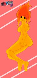 adventure_time artist_name flame_hair flame_princess red_hair sbadge87 tagme yellow_body