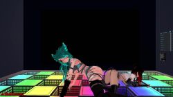 3d animated ass blue_eyes blue_hair blue_tail dance dancer dancers dancing duo floor gloves grinding mp4 red_eyes red_hair sound streamer streamers streaming stripper succubus succubus_horns succubus_tail tagme tail tease teasing thighhighs thighs video vrchat wundervrc