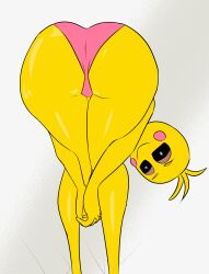 animatronic anthro ass avian big_butt bird chicken female five_nights_at_freddy's five_nights_at_freddy's_2 galliform gallus_(genus) hi_res humanoid insaneanimus machine phasianid praise_da_booty_(meme) robot scottgames solo toy_chica_(fnaf)