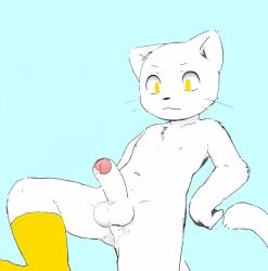 cat_ears colinsubject dick ghost_kit_(fortnite) kit_(fortnite) kitmyfucktoy penis penis_out