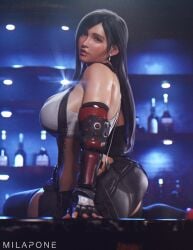 tifa lockhart from final fantasy by milapone