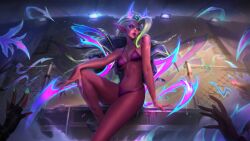 breasts league_of_legends red_skin richtofen street_demons_series street_demons_zyra zyra