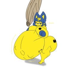 ankha from animal crossing by lattemon
