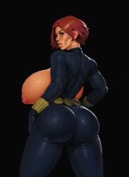 black widow (marvel) from avengers by boobsgames