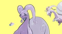 artesjsc big_breasts breasts goodra hisuian_goodra pokemon pokemon_(species) thick_thighs wide_hips