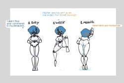 android bending_over blush breasts completely_nude cute lav_(nekuzx) naked nekuzx philipppin_(artist) pussy pussy_juice robot robot_girl servant time_lapse wet_pussy