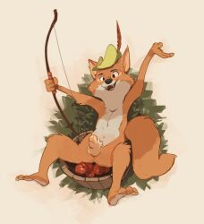 bow bow_(weapon) disney edtropolis full_color furry male_only naked naked_male nude nude_male robin_hood robin_hood_(character) robin_hood_(disney) tagme uncensored