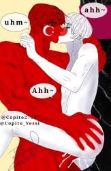 2boys countryhumans gay japan_(countryhumans) male male_only tagme turkey_(countryhumans) yaoi