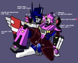 1boy 1girls alien alien_boy alien_female alien_genitalia alien_girl alien_humanoid alien_male anti_100_ armor armored_female autobot blue_eyes blush blush_lines blushing couple curvaceous cybertronian elita_one female_autobots holding huge_cock intimate large_breasts large_penis looking_at_partner looking_pleasured married_couple milf optimus_prime passionate penile_penetration pussy_juice robot robot_boy robot_female robot_genitalia robot_girl robot_humanoid robot_male robot_penis stomach_bulge thick_lips thick_penis thick_thighs thighs transformers wet_pussy