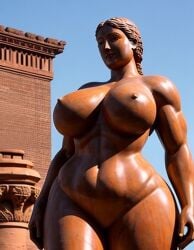 1girls abs ai_generated amazon ancient_history athletic_female axculturedxguy big_breasts big_woman blue_sky breasts busty child_bearing_hips curvy curvy_female curvy_hips day empty_eyes erotic_sculpture expressionless female female_focus female_only female_symbol fertility_idol fertility_symbol fit_female giantess gigantic_breasts history hourglass_figure huge_breasts human human_only inanimate large_breasts large_thighs legs long_hair massive_breasts massive_thighs mature mature_female milf muscular muscular_female muscular_legs muscular_thighs nipples original outdoors plump realistic round_breasts sculpture solo solo_female stable_diffusion standing statue strong_woman terracotta_statue thick_ass thick_legs thick_thighs thighs thunder_thighs toned toned_body toned_female toned_stomach top_heavy topless_female venus_body voluptuous voluptuous_female wide_hips