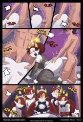 1boy 1girls anal barefoot big_breasts breasts comic comic_page doggy_style feet fishnet_stockings fishnets hekapoo hermitmoth marco_diaz nude nude_female nude_male page_67 soles star_vs_the_forces_of_evil tagme toe_curl toes voyeur yellow_eyes yellow_sclera