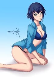 atlus breasts female female_only looking_at_viewer persona persona_4 shirogane_naoto solo sonicheroxd