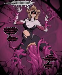 1girls 2023 big_breasts blonde_hair body_modification clothed_sex clothing corruption dated dialogue english_text female fondling gwen_stacy large_lips marvel mind_break nipple_bulge nipples_visible_through_clothing open_mouth penetration pink_tentacles pussy rape restrained screaming short_hair signature skin_tight spider-gwen spread_legs stomach_bulge symbiote teasing tentacle tentacle_on_female tentacle_sex text tied_up toby_art tongue transformation unbirthing vaginal_penetration wide_hips