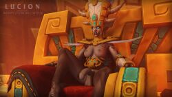 1futa 3d 3d_(artwork) blizzard_entertainment blue_eyes breasts corset crown dick dickgirl futa_only futanari grey_body grey_skin lucionart nipples pauldrons penis princess princess_talanji queen self_upload shoulder_pads talanji throne throne_room troll troll_(warcraft) warcraft world_of_warcraft zandalar zandalari_troll zandalari_troll_priest