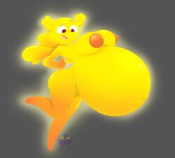 big_belly big_breasts female female_only hyper hyper_breasts penny_fitzgerald pregnant the_amazing_world_of_gumball wakingslime