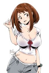 ochako uraraka from my hero academia by relaxjon