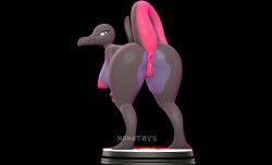 1girl 1girls 2023 2023s 3d_(artwork) 3d_modeling 3d_print absurd_res anthro anus areola areolae artist_name artist_signature ass black_background breasts butt dat_ass dat_butt digital_media_(artwork) female female_focus female_only game_freak gen_7_pokemon generation_7_pokemon genitals grey_body hands_on_knees hands_on_legs hi_res looking_back nintendo nipples nonotoys pink_nipples pink_pussy pink_tail pinup pokémon_(species) pokeball pokemon pokemon_(creature) pokemon_(franchise) pokemon_(species) pokemon_sm pose presenting presenting_hindquarters purple_eyes purple_sclera pussy salazzle scalie scalie_female signature simple_background smile solo stage tail thick_ass thick_butt thick_thighs