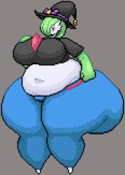 big_ass big_breasts breasts bubble_butt chip_at_night fat_fetish female gardevoir huge_ass obese_female pixel_art pokémon_(species) pokemon pokemon_(species) vanessa_(zer0264)