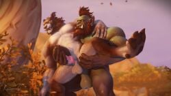 3d anal animated blender g gay handjob kutar male male/male nsfw nude orc_(warcraft) sound tagme video warcraft worgen world_of_warcraft