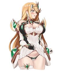mythra from xenoblade chronicles (series) by salmongrapefish