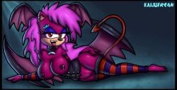 anthro big_ass big_breasts kaijufreak sonia_the_hedgehog sonic_(series) sonic_the_hedgehog_(series) sonic_underground succubus