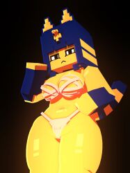 ankha from animal crossing by coresvoid