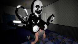 3d animated breasts female_on_male five_nights_at_freddy's five_nights_at_freddy's_4 jumplove male marimike marionette_(fnaf) michael_afton nightmarionne no_sound pafupafu puppet_(fnaf) source_filmmaker tagme video woman yuuki_momofox