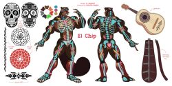 1boy 1male 2023 abs animatronic anthro anthro_focus anthro_only anthro_solo ass beaver beaver_humanoid beefy biceps big_muscles black_nose bodypaint bubble_ass bubble_butt completely_nude completely_nude_male digital_drawing_(artwork) digital_media_(artwork) el_chip five_nights_at_freddy's fuck_nights_at_freddy's_(au) furry furry_male furry_only guitar hyper hyper_muscles latino legwear long_tail looking_at_viewer machine male male_anthro male_focus male_only manly mariachi mariachi_el_chip_(xianoschaos) mexican mexican_male muscles muscular muscular_anthro muscular_legs muscular_male muscular_thighs nipples nude nude_male painted_balls painted_butt painted_face painted_penis pecs pectorals robot scottgames shiny_skin simple_background smiley_face smiling smiling_at_viewer solo solo_anthro solo_focus solo_in_panel solo_male steel_wool_studios tattoo tattoos thick_tail toe_claws toes wolfiecanem xianos