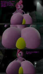 2023 3d 3d_(artwork) big_ass big_breasts green_eyes mommy_long_legs pink_body pink_hair pink_skin player poppy_playtime protagonist_(poppy_playtime) skulltronprime969 text