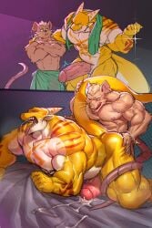 anal anal_sex anthro big_penis big_sub big_sub_small_top doggy_style furry gay gay_sex huge_cock labs male male_only muscle muscles muscular muscular_male oda_(vorusuarts) pecs penetration penis rat rodent small_but_hung small_dom_big_sub vorusu vorusuarts vorusuarts_(character)